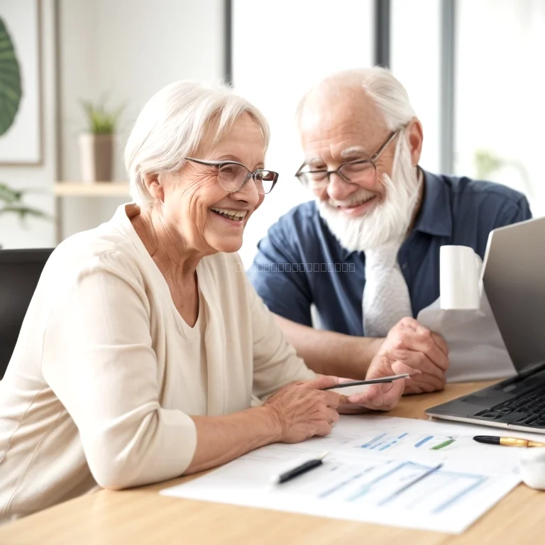 高齢者と相談するInsureHSeniorスタッフのイメージ